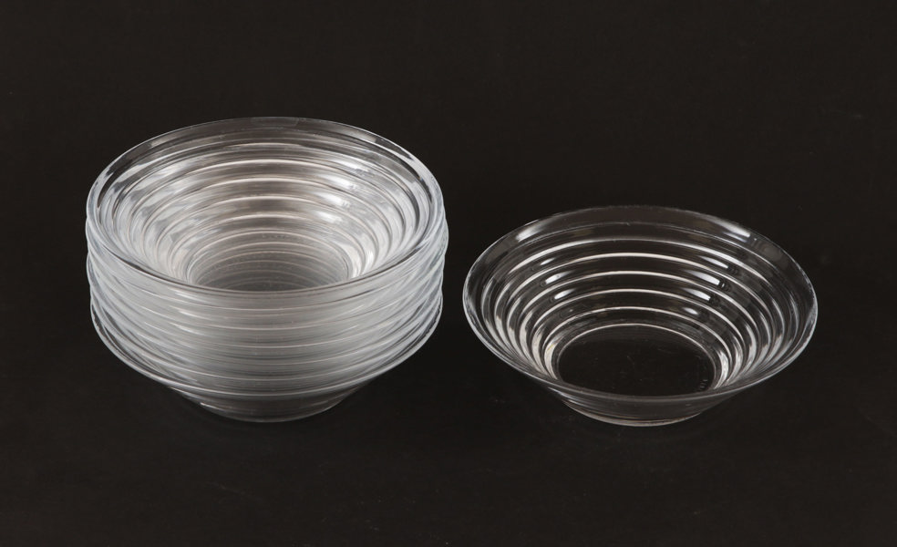 Skålar 8st, Aino Aalto för Iittala