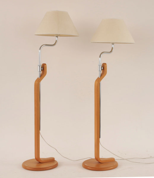 Golvlampor ett par, "Grevie", Ateljé Lyktan