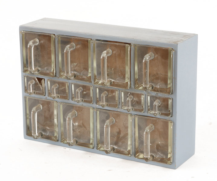 Kryddskåp, 1900-talets första hälft