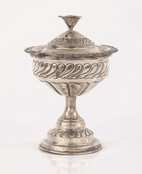 Sockerskål på fot, sterlingsilver, 1900-tal