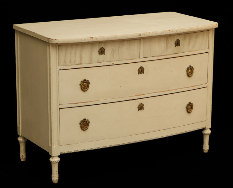 Byrå, gustaviansk stil, omkring år 1900