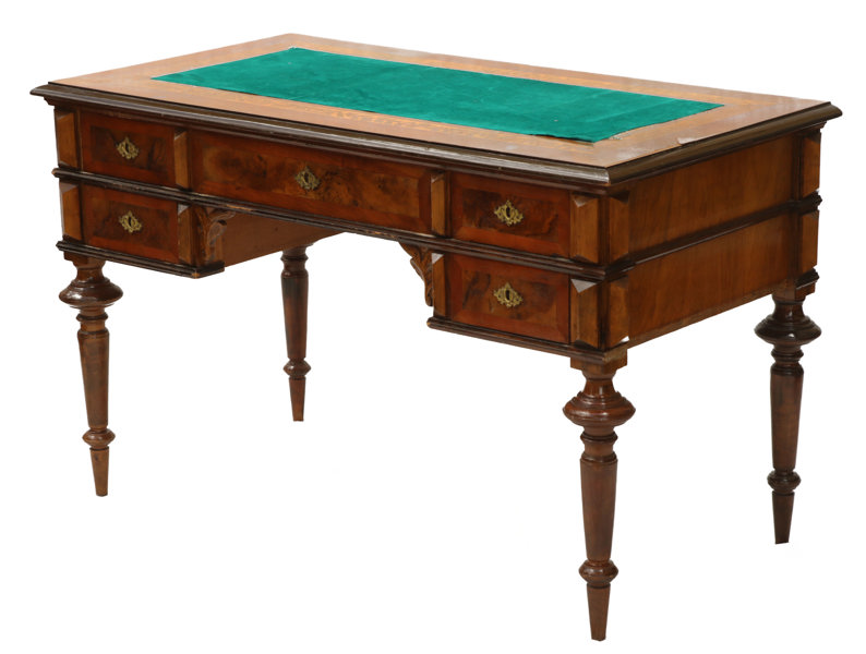 Skrivbord, 1800-talets slut