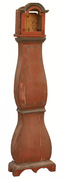 Golvursfodral, allmoge, 1800-tal