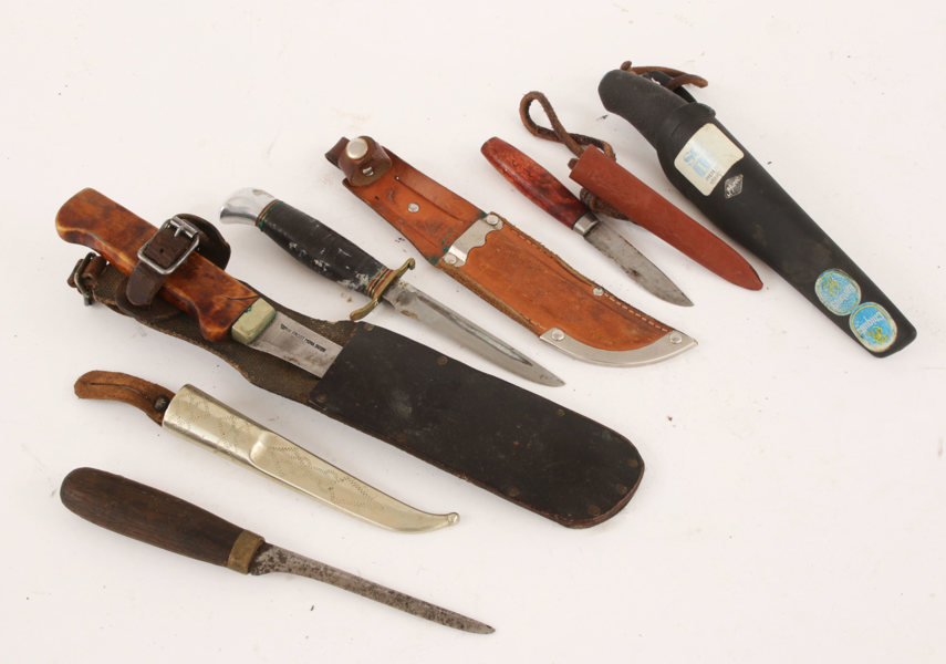 Knivar med slida 5st