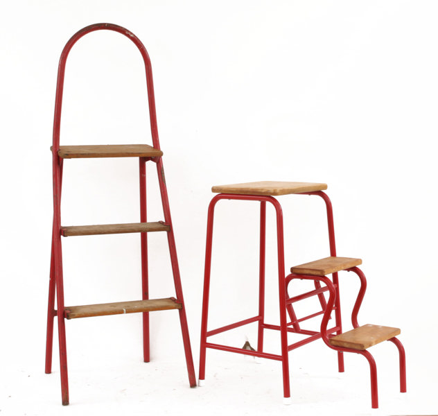 Trappstol och fällstege, 1950/60-tal