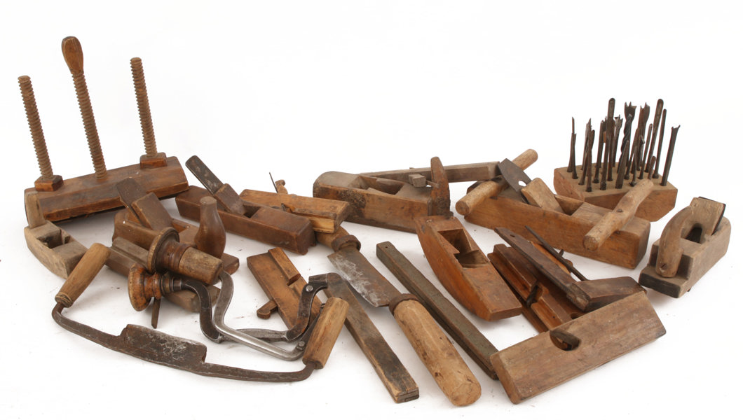 Parti antika verktyg, m.m.