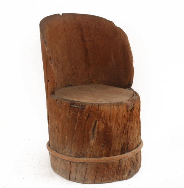 Kubbstol, allmoge, 17/1800-tal
