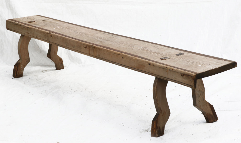 Bänk, allmoge, 1800-tal