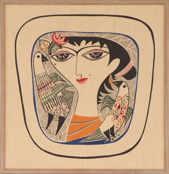 Textilt handtryck, Mari Simmulsson