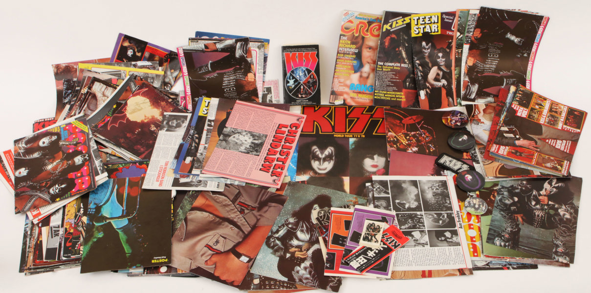 Parti kuriosa rörande KISS, bl.a. 1970-tal