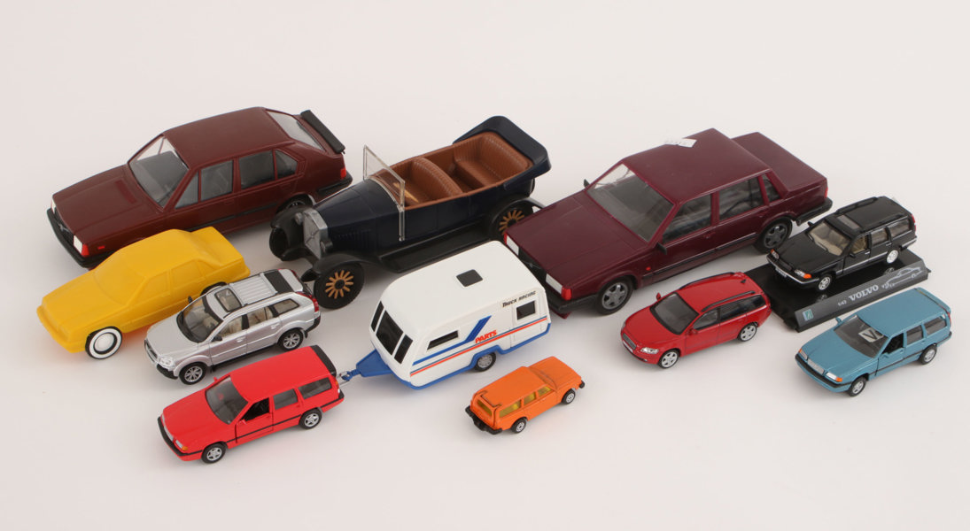 Modell-/leksaksbilar 10st, Volvo