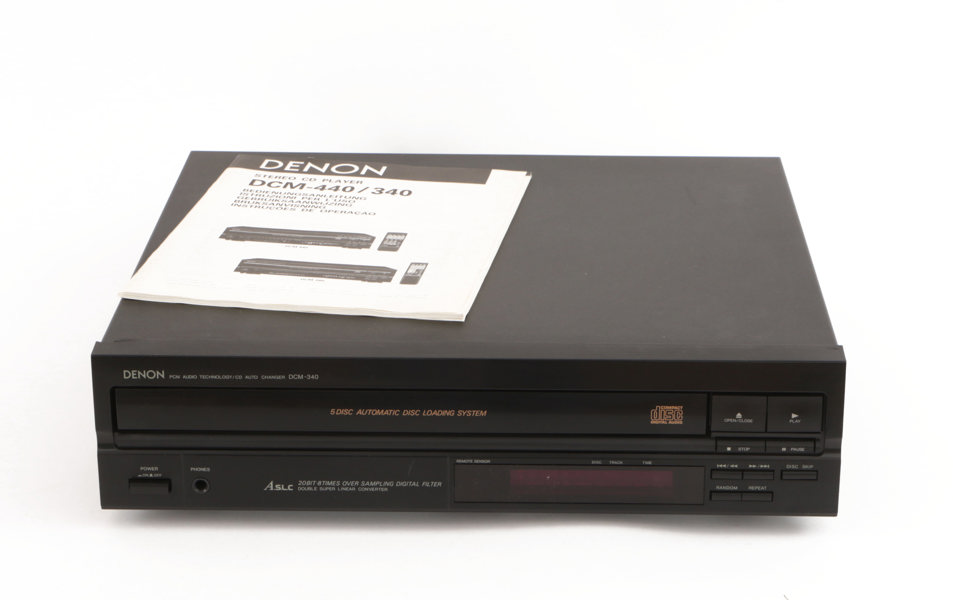 CD-växlare, Denon, DCM-340