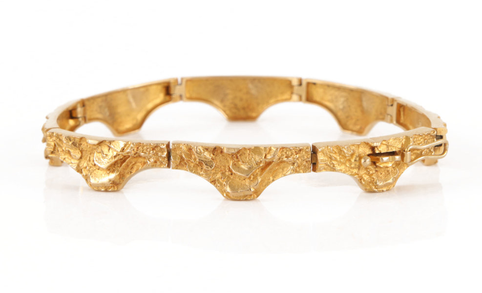 Armband i 18k, "Golden Bridge", Björn Weckström för Lapponia