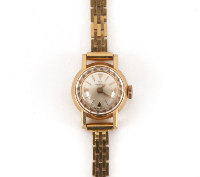 Damarmbandsur i 18k, Lemania
