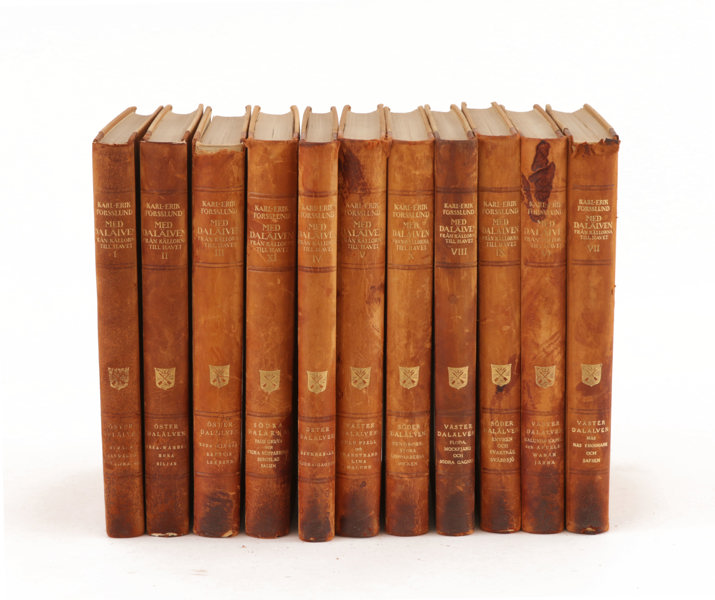 11 band, "Från källorna till havet", Karl Erik Forslund, tryckt 1922