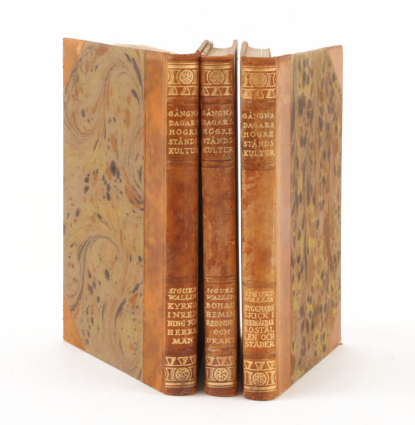 3 band, "Gångna dagars högreståndskultur", Sigurd Wallin