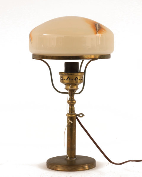 Bordslampa, 1900-talets första hälft