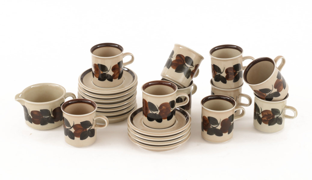 Kaffeservisdelar, "Ruija", Ulla Procopé för Arabia