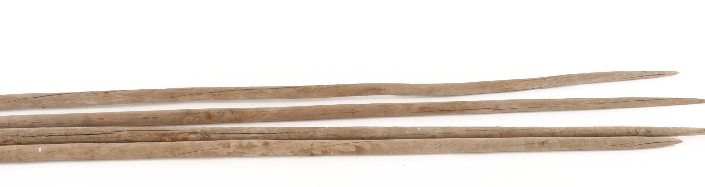 Stänger 4st, allmoge, 1800-tal