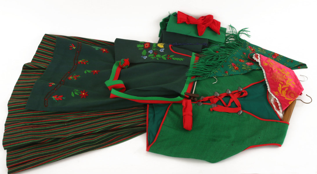 Dräktdelar för kvinna, Norrbotten