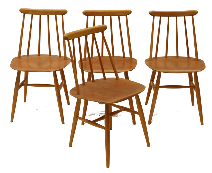 Stolar 4st, "Fanett", Ilmari Tapiowaara för Edsbyverken