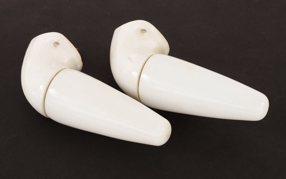 Badrumslampor ett par, omkring 1900-talets mitt