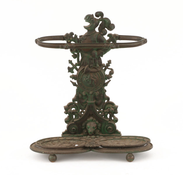 Paraplyställ, omkring år 1900