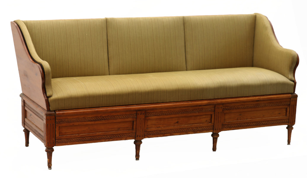 Trågsoffa, gustaviansk, 1800-talets början