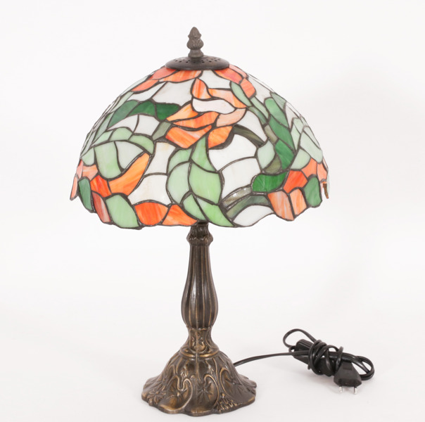 Bordslampa, Tiffany-stil, 19/2000-tal