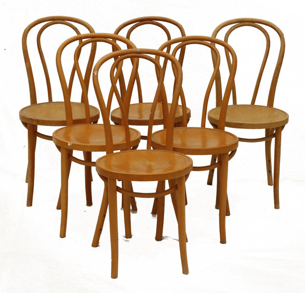 Stolar 6st, "Öglan", Gillis Lundgren för IKEA