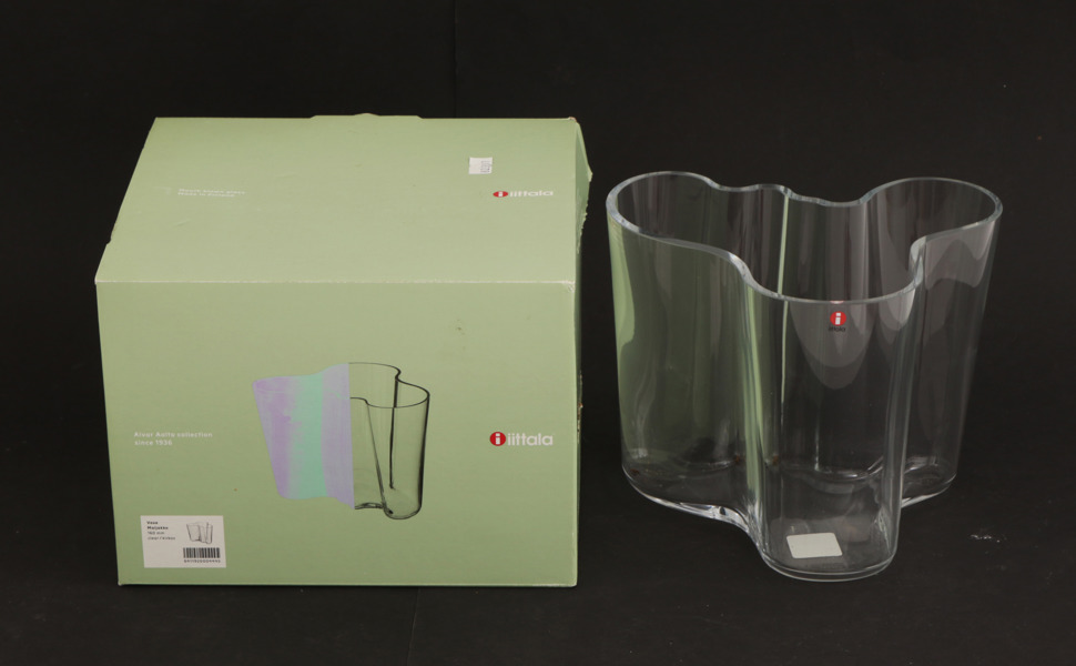 Vas, "Savoy", Alvar Aalto för Iittala
