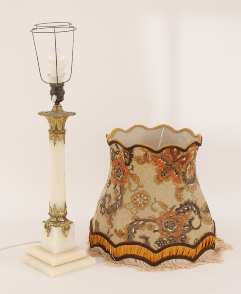 Bordslampa, omkring år 1900