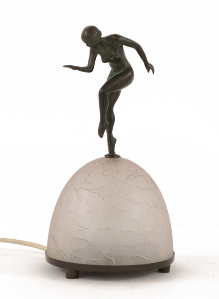 Bordslampa, art deco, 1930-tal