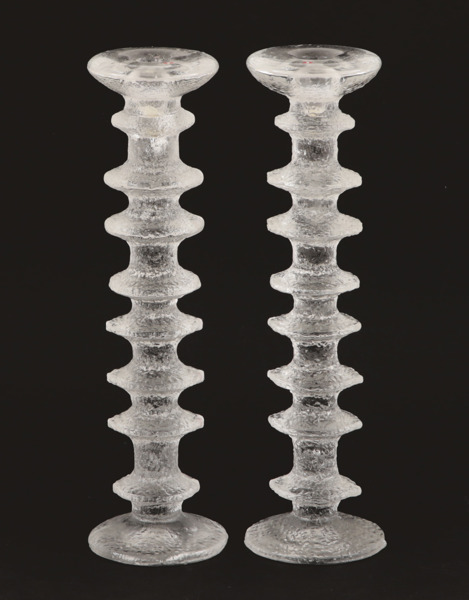 Ljusstakar ett par, "Festivo", Timo Sarpaneva för Iittala