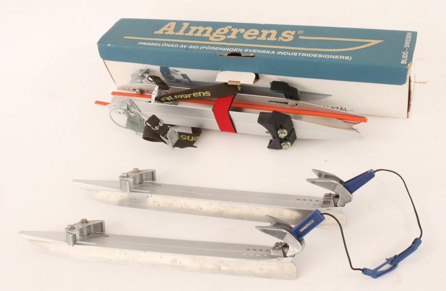 Långfärdsskridskor 2 par, Almgrens