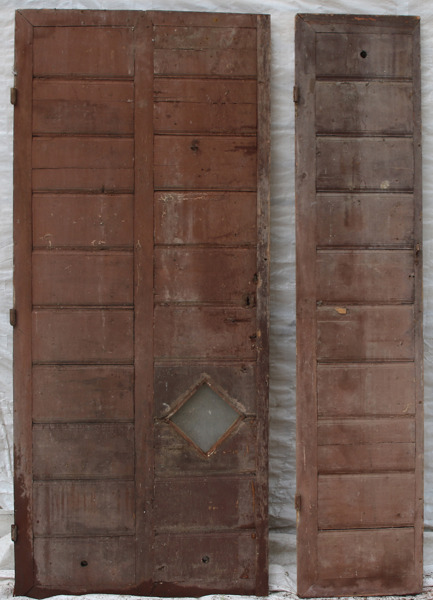 Pardörrar, 1800-tal