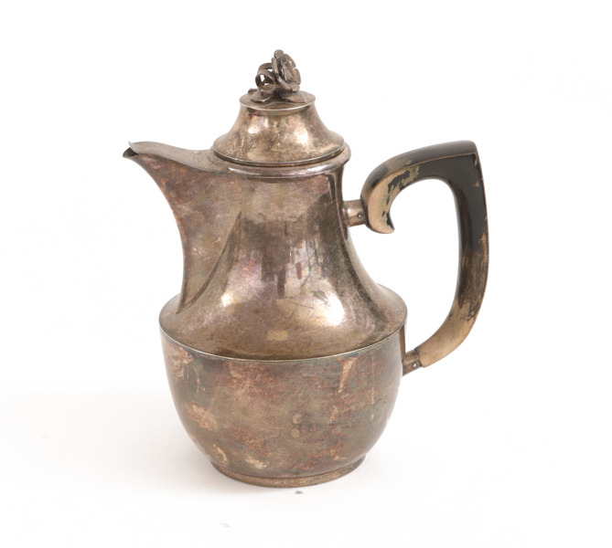 Kaffekanna i silver, MGAB, 1955