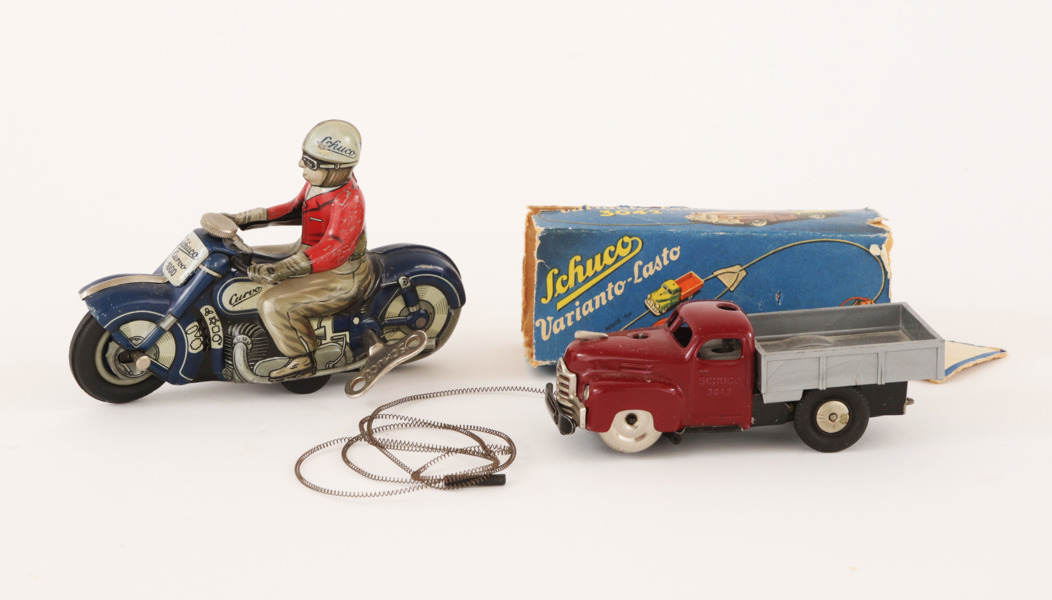 Leksaker 2 delar, Schuco, Tyskland