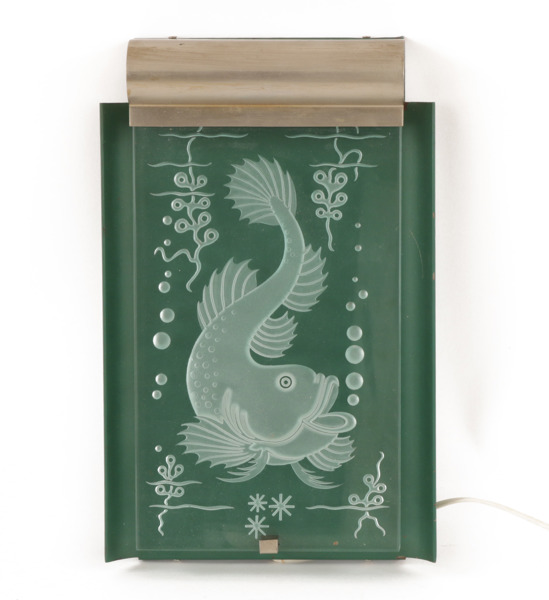 Vägglampa, Arvid Böhlmarks Lampfabrik, modell 8445, 1930/40-tal