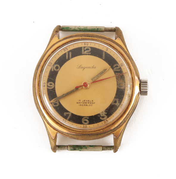 Herrarmbandsur, Lagonda, omkring 1900-talets mitt