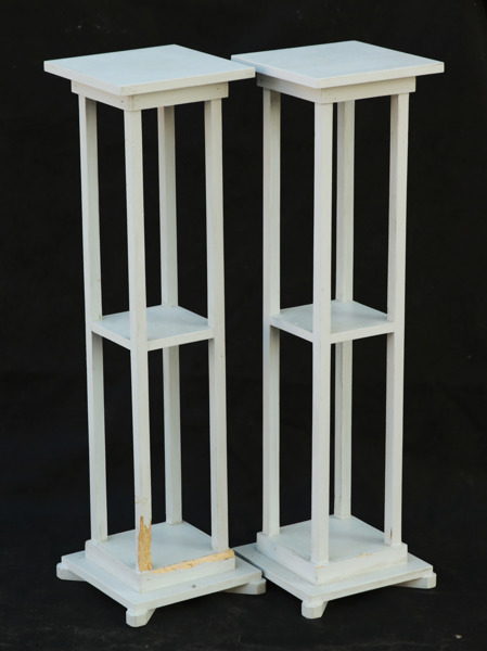 Piedestaler ett par, 1900-tal