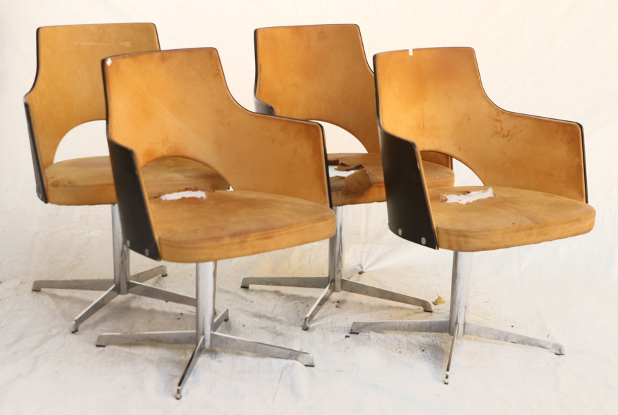 Snurrfåtöljer 4st, "Contina", Gunilla Allard för Lammhults