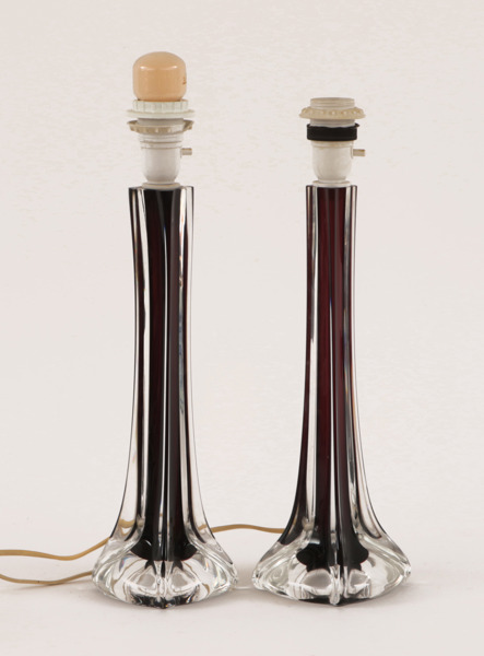 Bordslampor ett par, Flygsfors