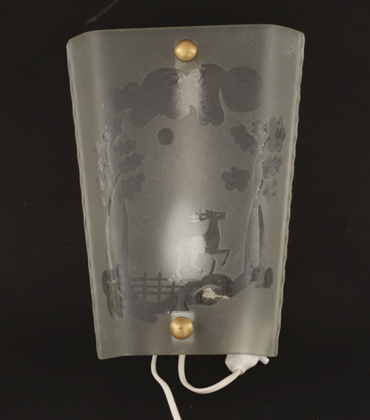 Vägglampa, 1930/40-tal