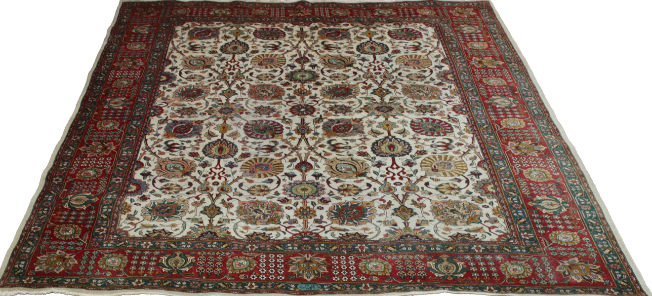 Handknuten matta, orientalisk