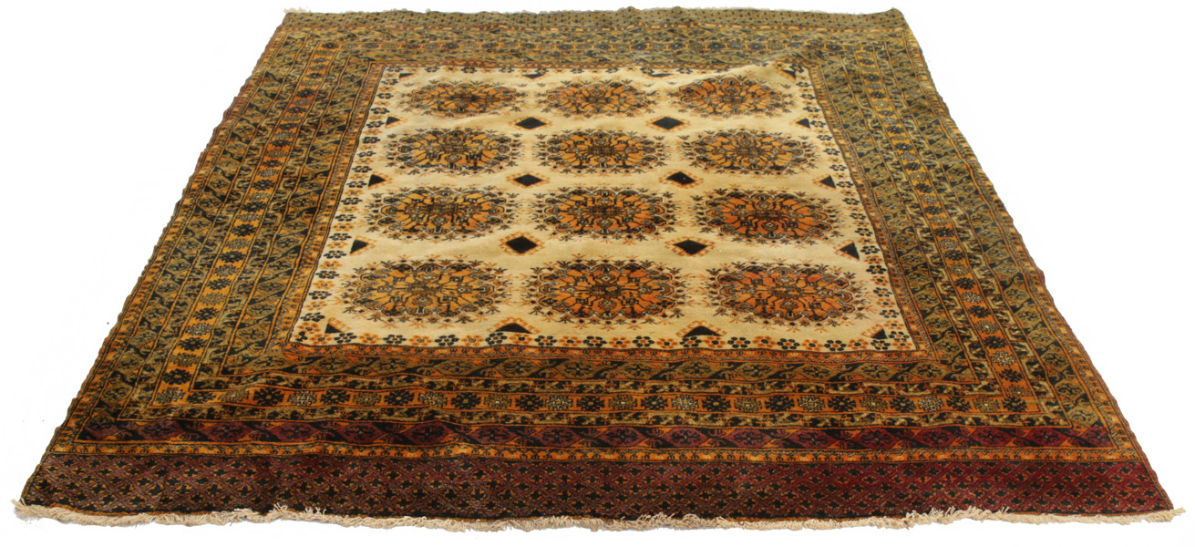 Handknuten matta, orientalisk