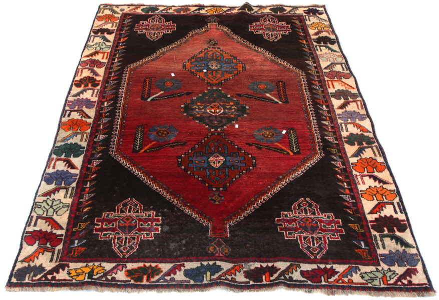 Handknuten matta, orientalisk