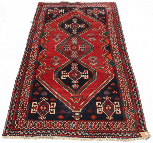 Handknuten matta, orientalisk