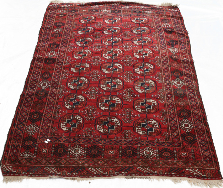 Handknuten matta, orientalisk