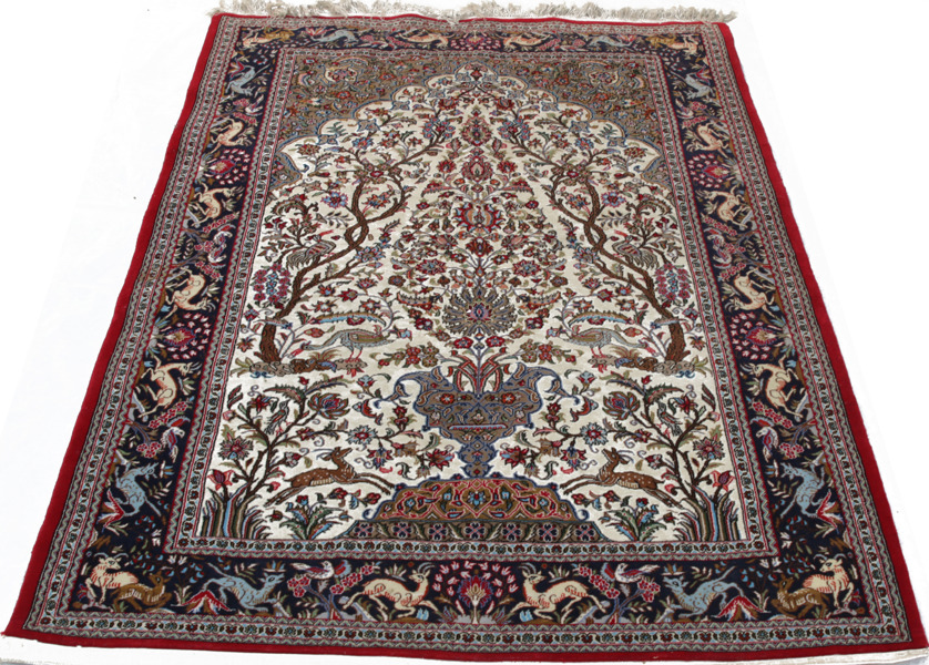 Handknuten matta, Ghom